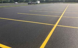 parking lot striping paint - parking lot striping tape - thermoplastic - Quick Lot
